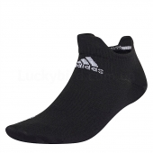 adidas Шкарпетки спортивні Low Sock Womens Size 2-3.5 Black/White