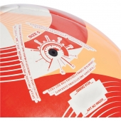 Adidas М'яч футбольний Olympics24 Clb Football Unisex Adults Size5 White/GlowOran