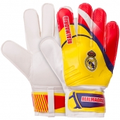 Ballonstar Перчатки вратарские взрослые Real Madrid FB-0187-9 8р Красный/Желтый