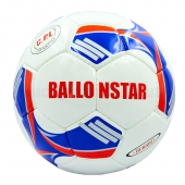 Ballonstar Мяч футбольный №5 PU ламин. FB-5413 Белый/Синий