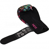 RDX Рукавиці боксерські FL-3 Floral 10Oz Чорний