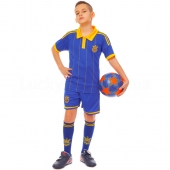 Форма футбольная детская Украина CO-3900-UKR-14B XS Синий
