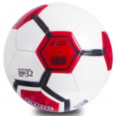 CORE Мяч футбольный №5 ATROX CRM-052 PVC Белый/Черный/Красный