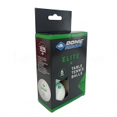 Donic Набір м'ячів Elite 1star MT-608510 40+ 6шт Білий