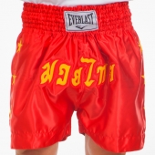 ELS Шорты для тайского бокса и кикбоксинга ULI-9006 L Красный