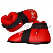 Everlast Футы для кикбоксинга, тхеквондо EV-1977 XS Красный