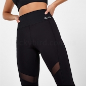 Everlast Жіночі легінси Contour Panel Leggings Womens 6(34) 2XS BlackMesh