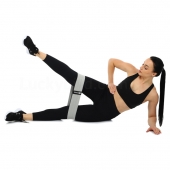 Ezous Гумка тканинна стрічка опору Loop Bands Hip Band K-02-L Білий