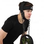 Ezous Neck Harness Упряж для тренування м'язів шиї N-06 Чорний