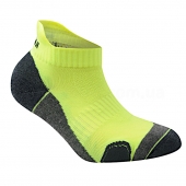 Karrimor 2 Pack Running Socks Junior  Size 1-6 Fluo/Yellow