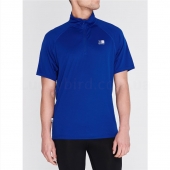  Karrimor Zipped Short Sleeved T Shirt Mens XS Classic Blue
