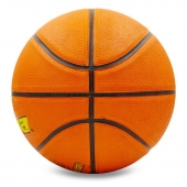Lanhua Мяч баскетбольный резиновый №7 S2304 Super Soft Indoor  Оранжевый