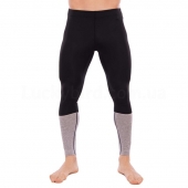 Lidong Компрессионные штаны тайтсы LD-1205 L Черный/Серый