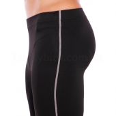 Lidong Компрессионные штаны тайтсы LD-1205 L Черный/Серый