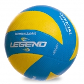 Legend М`яч волейбольний гумовий №5 VB-1898 Блакитний/Жовтий
