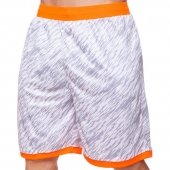 Lidong Форма баскетбольна майка та шорти Camo LD-8003 L Сірий/Помаранчевий