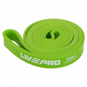 LiveUp Гума петля для підтягувань SuperBand LP8410  11-29 кг S Зелений