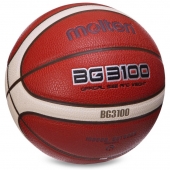 Molten Мяч баскетбольный PU №6 B6G3100 Оранжевый