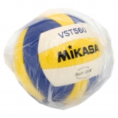 Mikasa Мяч волейбольный Машиная сшивка VST560 PU №5 Синий/Желтый/Белый