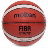 Mol Мяч баскетбольный PU №7  World Cap BG5000 BA-4953 Оранжевый