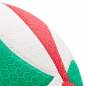 Molten Мяч волейбольный V5M5000 №5 PU клееный Зеленый/Красный/Белый