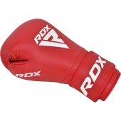 RDX Рукавиці боксерські Шкіра IBA Approved-1 10Oz Червоний
