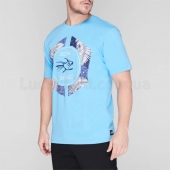 Hot Tuna Crew T Shirt Mens M P.Blue Logo