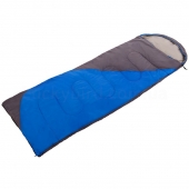 Shengyuan Спальный мешок одеяло с капюшоном SY-077 Синий/Серый
