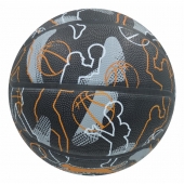 Slazenger М'яч баскетбольний Basketball 44 Black/Grey size 7