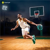 Slazenger М'яч баскетбольний Neo Basketball Size7 Black/Green