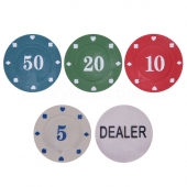 SP-Sport Набор для покера в пластиковом кейсе 100S-2A 100 фишек