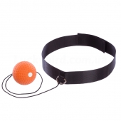 SP-Sport Пневмотренажер для бокса fight ball QJ-3917 Черный/Оранжевый
