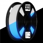 333Print PETG Glow in the Dark Пластик для 3D друку 1.75мм 1кг Dark Blue/Темно-Синій