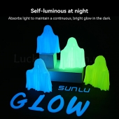 Sunlu PLA Glow in the Dark Пластик для 3D друку 1.75мм 1кг Future Green/Футуристичний Зелений