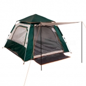 Палатка трехместная с тентом SY-22ZP003 Серый/Зеленый