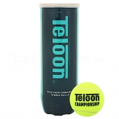 Teloon М’яч для великого тенісу X-Tour T878P3-T606P3 3 шт Салатовий