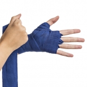 TWN Бинти боксерські бавовна з еластаном TW-2230 3м Синій