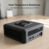 Sunlu Нейлон PA12-CF армований вуглеволокном для 3D друку 0.5кг Black/Чорний