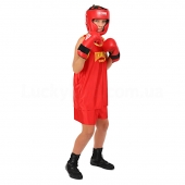 Ukraine Sport Форма для бокса детская CO-8942 S Красный