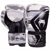 VNM Перчатки боксерские ZTQ-0162 10Oz Черный/Белый