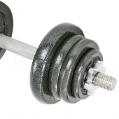 York Гантелі розбірні сталеві TA-8213-25 2шт по 12,5кг Графітовий/Сірий