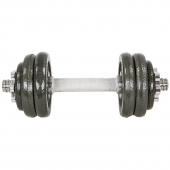 York Гантелі розбірні стальні фарбовані TA-8211-15 2шт по 7,5кг Графітовий/Сірий