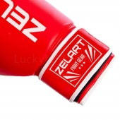 Zelart Рукавиці боксерські BO-3987 8Oz Червоний