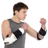 Zelart Захист передпліччя і ліктя для тхеквондо BO-0396 M Білий