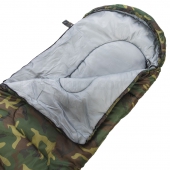 Спальный мешок-одеяло с капюшоном SY-4051 Камуфляж