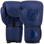 ZEL Перчатки боксерские Кожа VL-3074 8Oz Синий